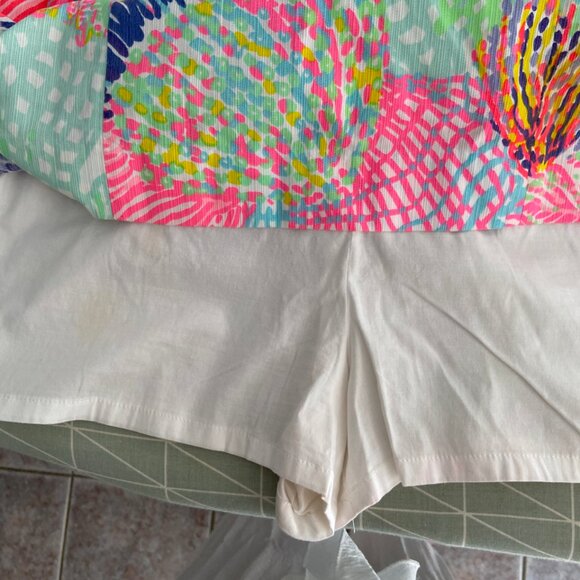 Lilly Pulitzer Girls Size 6 Romper Excellent Used Condition - Picture 7 of 16